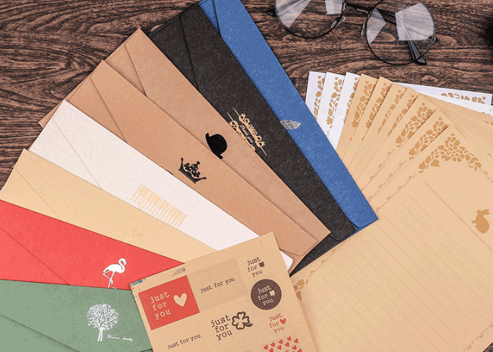 文藝小清新復(fù)古信紙信封制作 第1張 文藝小清新復(fù)古信紙信封制作 第1張