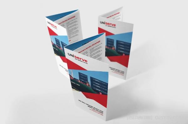 航運(yùn)公司企業(yè)宣傳三折頁  第2張