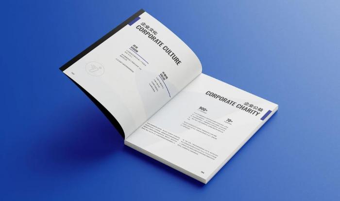 環保材質上海公司簡冊印刷，契合企業綠色品牌形象